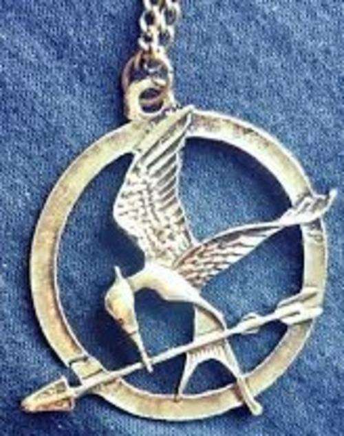 Hunger Games Mocking Jay Necklace / Mockingjay