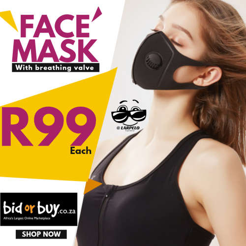 Face mask with breathing valve