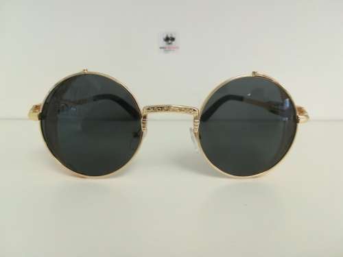 Round Steampunk Sunglasses 
