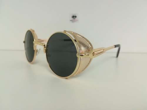 Round Steampunk Sunglasses 