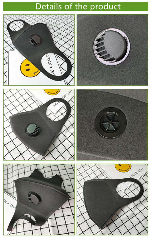 Face mask with breathing valve