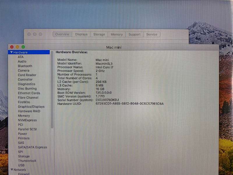Apple Mac Mini | Intel Quad Core i7 | 16GB RAM | 1TB (2 X 500GB HD) | (Mid 2011 Model)