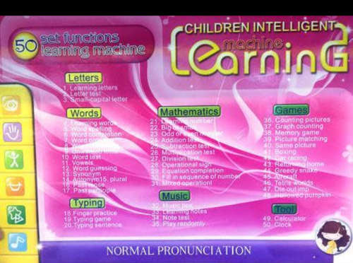 Kids learning laptop
