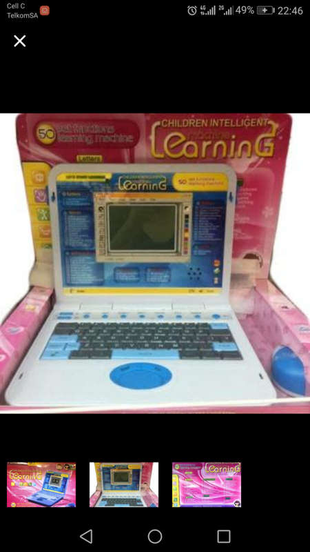 Kids learning laptop