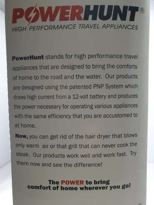 High Performance 12 Volt Sandwich Maker
