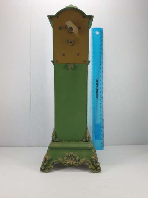 Vintage Schmid 8-day Miniature Grandfather Clock