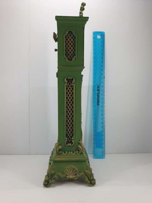 Vintage Schmid 8-day Miniature Grandfather Clock