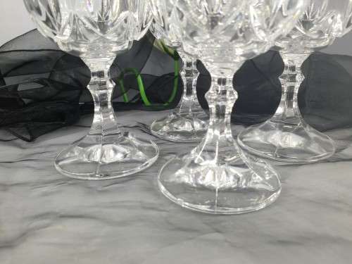 Set of Four stunning crystal glasses