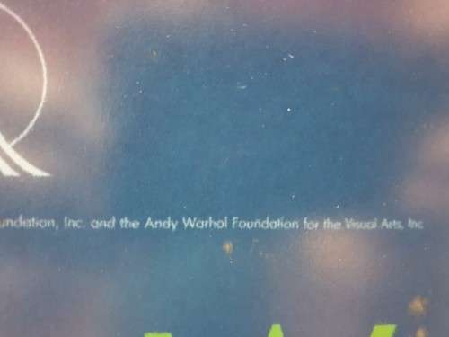 ONLY ONE IN South Africa for sale that I could find...ANDY WARHOL  MOONWALK POSTER 20TH ANNIVER