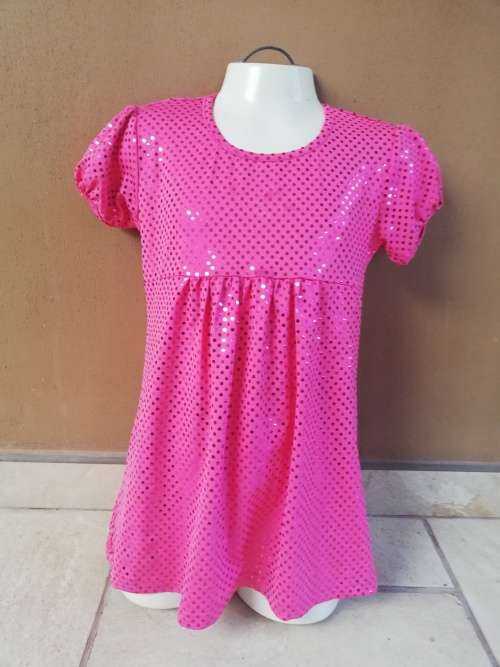 Cute Sparkly Girls Top Age 7 years