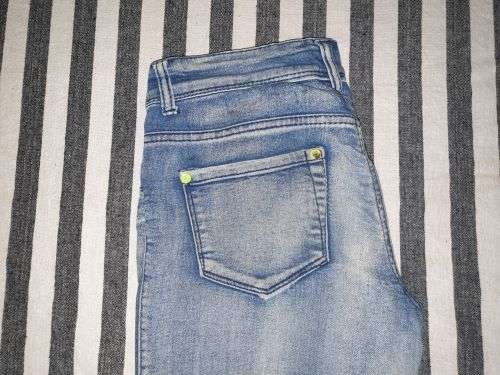 Girls "Pink Angel" Jeans Age 11-12 Years