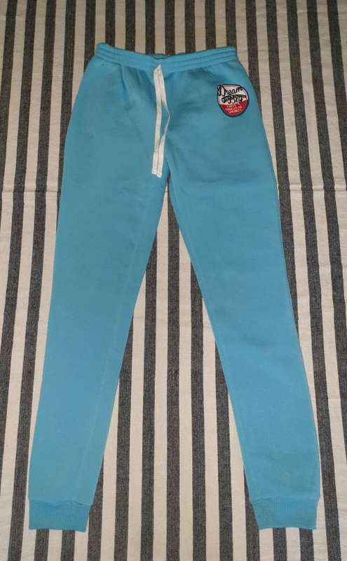 BRAND NEW!! Girls Light-blue Tracksuit-pants Age 13-14