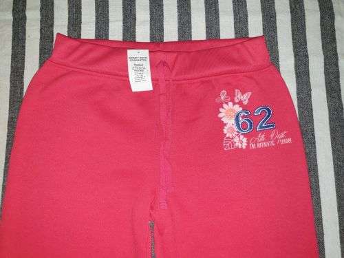 BRAND NEW!! Girls Pink Tracksuit Pants Age 13-14