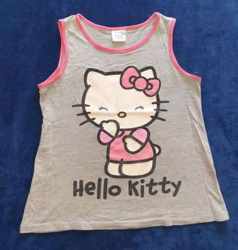 Girls "Hello Kitty" pajama Top Age 11-12