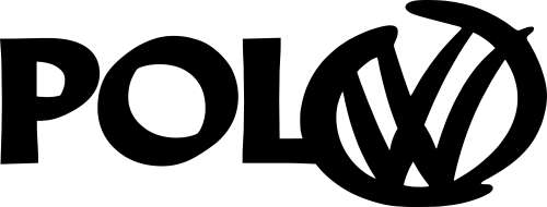 VW Polo styling set: Metal decal and Polo stickers