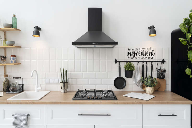 Black Vinyl Home Decor Wall Art - The Secret Ingredient