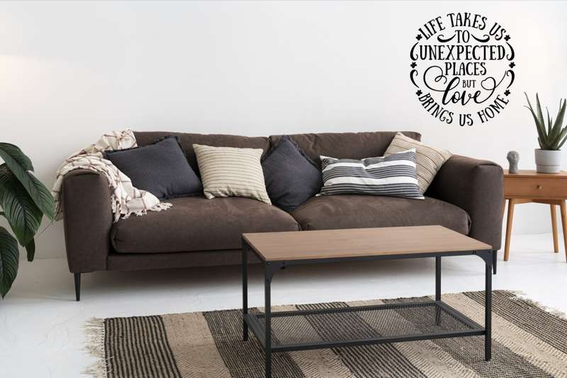 Unexpected places Vinyl Wall Decor