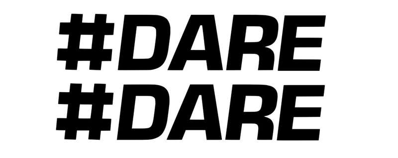 Dare Sticker Compatible with Mahindra # DARE