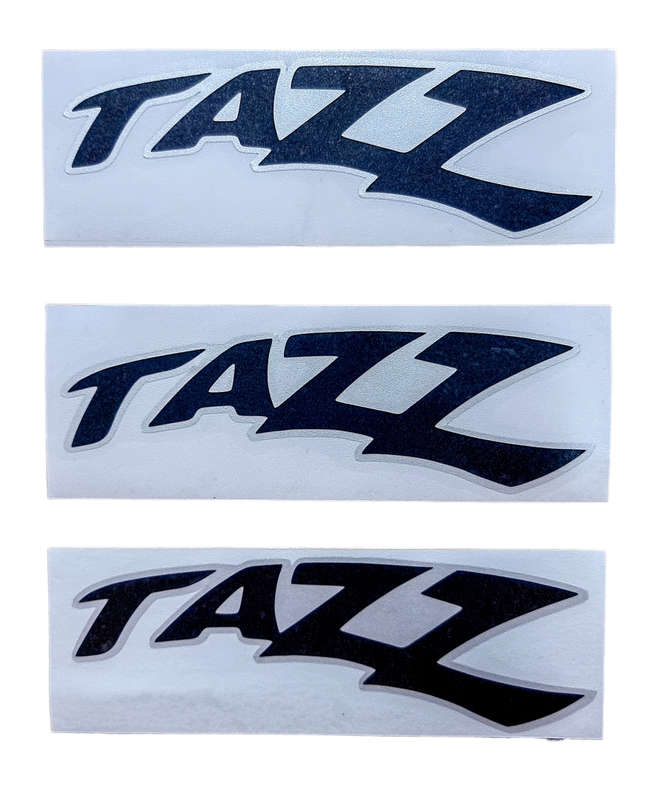 Tazz Sticker Set Multi-Colour - Black, Silver