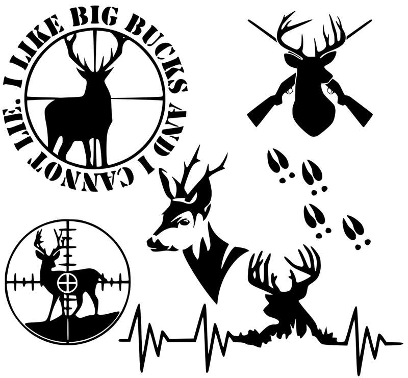 Decorative Sticker Mix Set -Hunting set 2