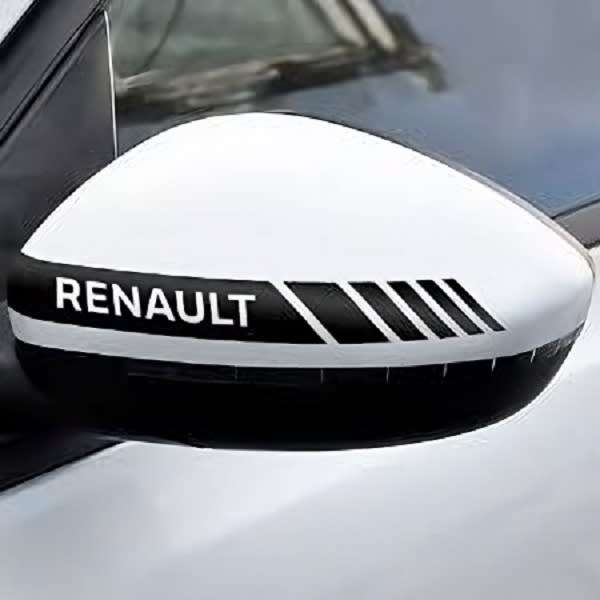 Decorative Mirror Sticker: Renault