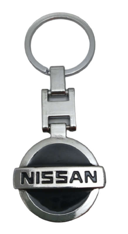 Nissan Styling: Metal Keychain with Nissan Racing Stickers