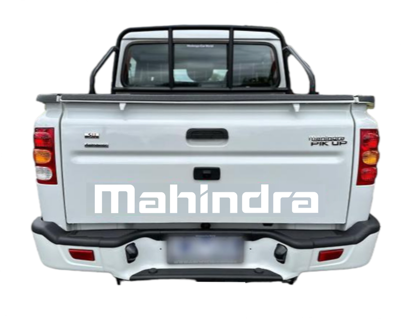 Tailgate Sticker Compatible with Mahindra Bakkie - White