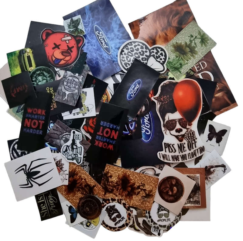 Mix of 100 High Quality stickers