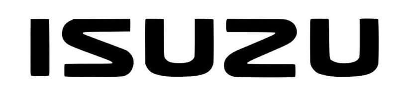 Door sticker set compatible with Isuzu DMax