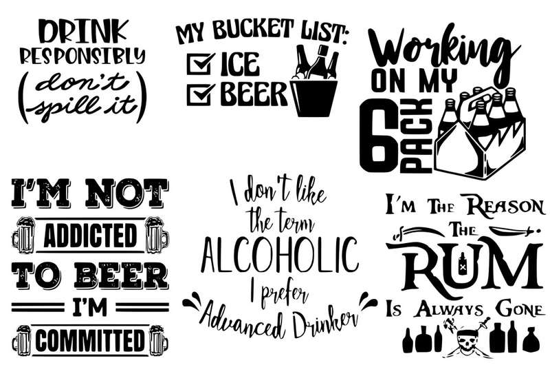 Decorative Sticker Mix Set - Bar