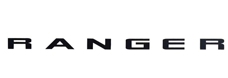Ranger Tailgate sticker - Compatible with all rangers with indented tailgates