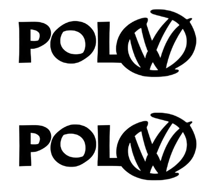 Polo Stickers Set With Keychain And Decorative stickers