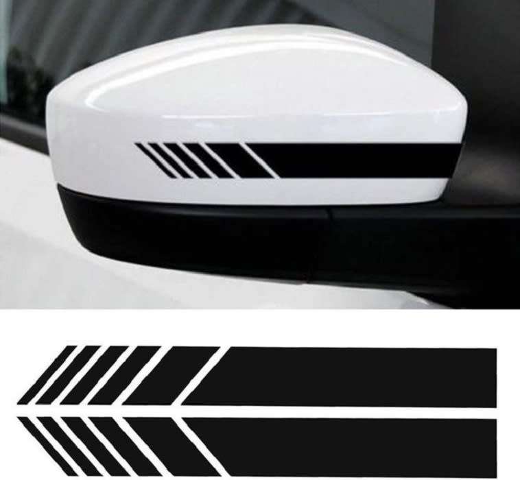 Styling set compatible Toyota: sport, mirror stickers and Metal keychain