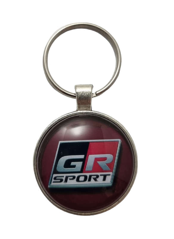 Styling set compatible Toyota: sport, mirror stickers and Metal keychain