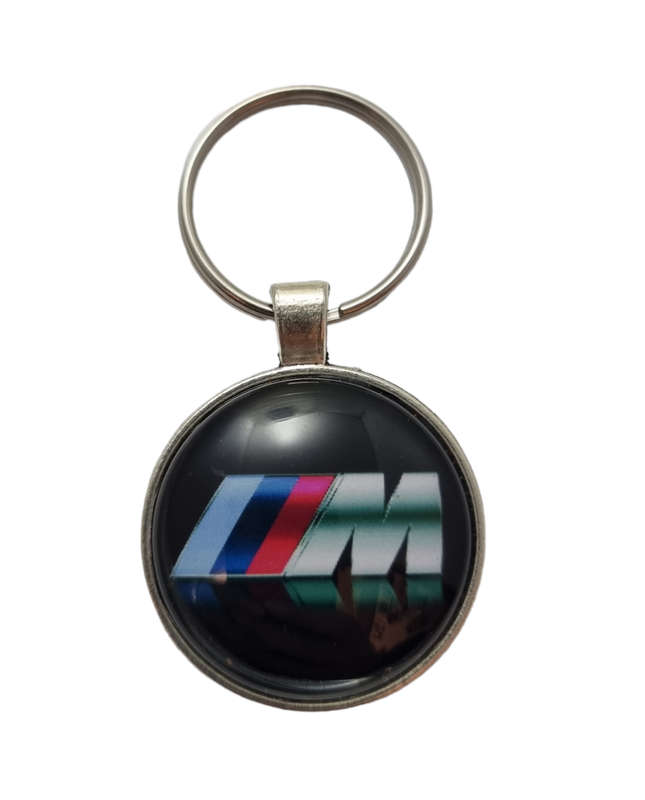 Styling set compatible BMW: Metal keychain with x 4 M-Performance stickers