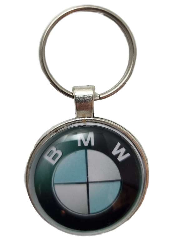Decorative Sticker Mix Set 1- BMW With a Metal Keychain