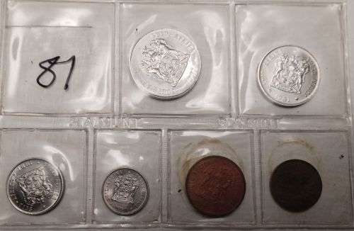 1981 RSA mint pack missing the R1