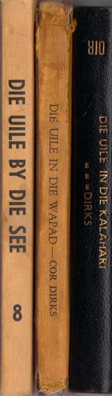 Cor Dirks, 9 boeke vir een prys/Uile/ Otters ens. Let Wel: