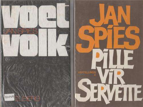 Jan Spies, 2 boeke vir een prys. Pille vir Servette & Voetvolk