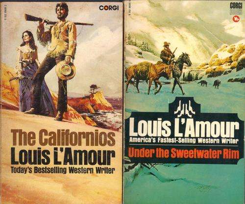 25 Louis L'Amour books, all for one price!