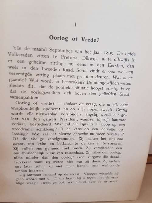 Zes Maanden bij de Commando's. N. Hofmeyr. 1903. Anglo-Boere-Oorlog