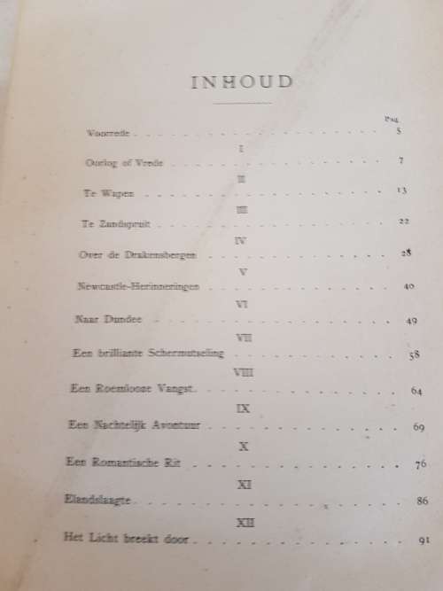 Zes Maanden bij de Commando's. N. Hofmeyr. 1903. Anglo-Boere-Oorlog