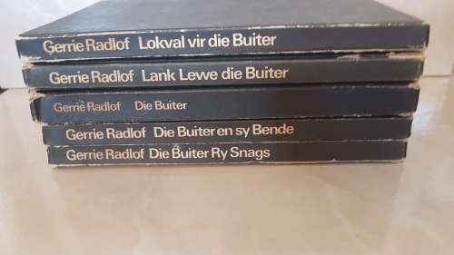 Die Buiter - 5 boeke - Gerrie Radlof.