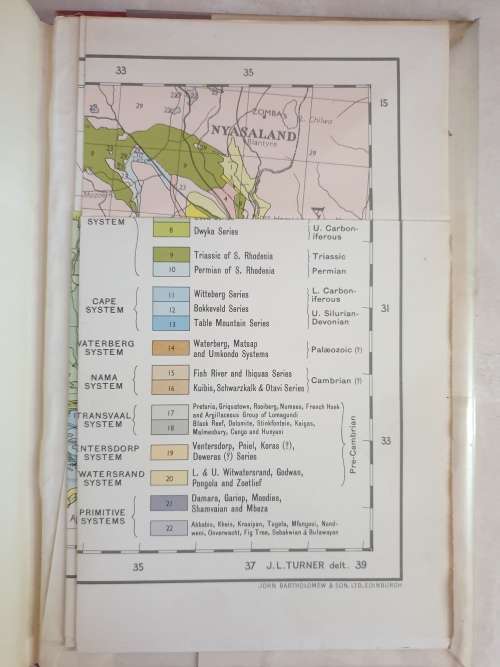 GEOLOGY OF SOUTH AFRICA  -  Alex. L. Du Toit