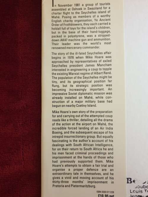THE SEYCHELLES AFFAIR - MIKE HOARE