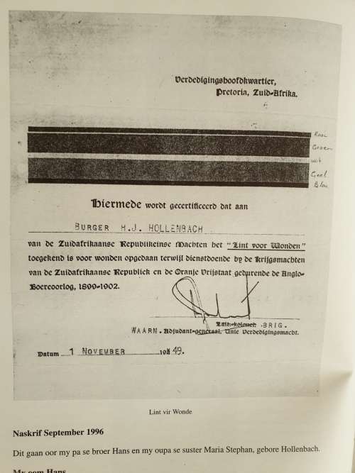 Briewe uit die BOERE ~ OORLOG. Persoonlike en Seldsame Dokumente rondom die Vryheidstryd 1899 - 1902
