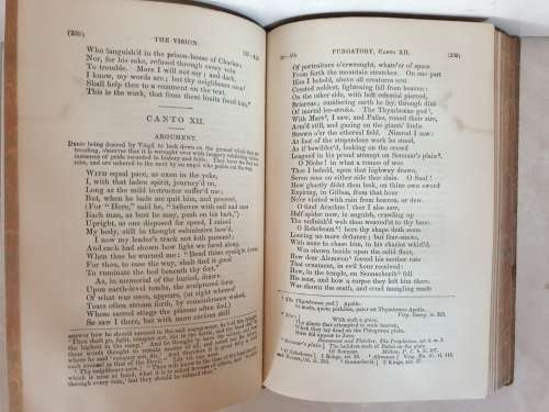 *1889* The Vision or Hell, Purgatory and Paradise of Dante Alighieri - The Rev. H.F. Cary