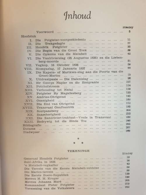 1 ste Druk 1938. HENDRIK POTGIETER deur Dr Carel Potgieter & N.H. Theunissen