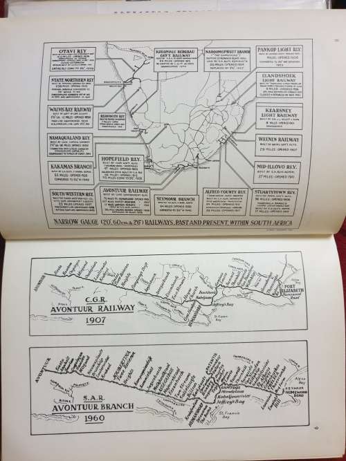 **Scarce** 24 INCHES APART - THE STORY OF THE NARROW-GAUGE RAILWAYS OF THE CAPE PROVINCE OF SOUTH AF