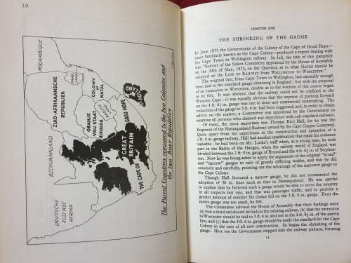 **Scarce** 24 INCHES APART - THE STORY OF THE NARROW-GAUGE RAILWAYS OF THE CAPE PROVINCE OF SOUTH AF